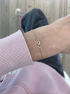 Julie Carl Jewelry Armbånd Infinity armbånd, 14 karat guld