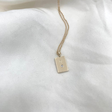 Julie Carl Jewelry Halskæde 1. Yours Truly halskæde, 14 karat guld