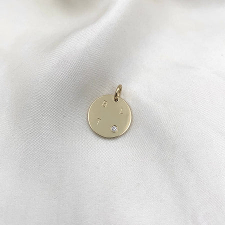 Julie Carl Jewelry Halskæde 4. Yours Truly halskæde, 14 karat guld