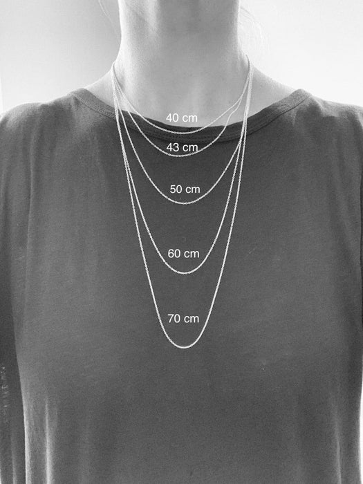 Julie Carl Jewelry Halskæde Devii halskæde, sterling sølv