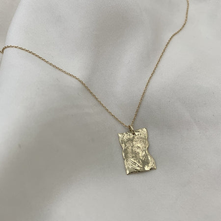 Julie Carl Jewelry Halskæde Esme halskæde, 14 karat guld