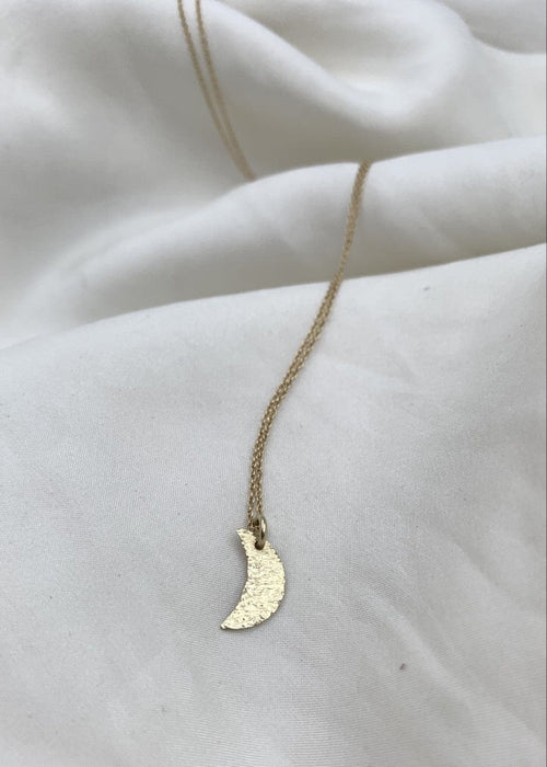 Julie Carl Jewelry Halskæde La Luna halskæde, 14 karat guld