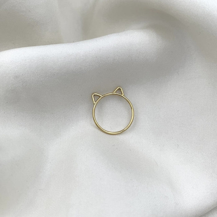 Julie Carl Jewelry Ring  Cat Ring - 14K Guld
