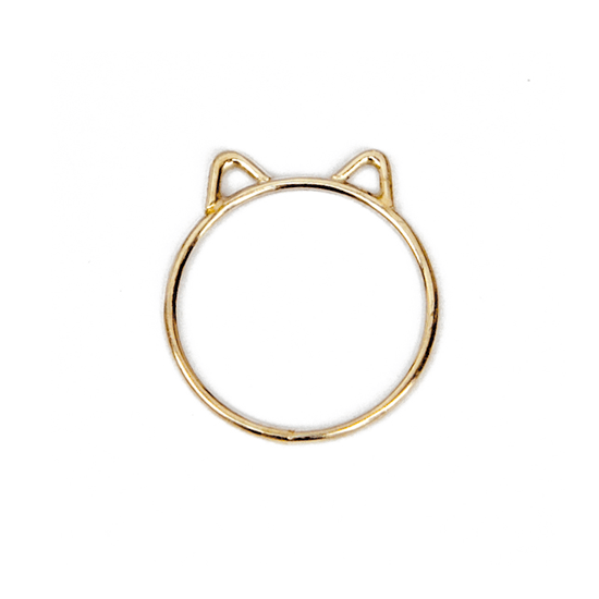 Julie Carl Jewelry Ring  Cat Ring - 14K Guld