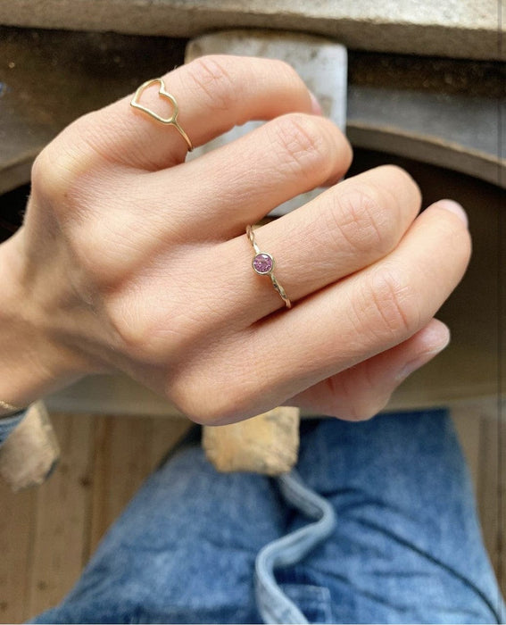 Julie Carl Jewelry Ring Sapphire Dream ring, 14 karat guld