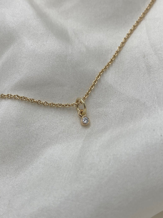 Brillant vedhæng 0,06 ct