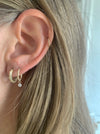 Moonscape hoops i guld - Julie Carl Jewelry