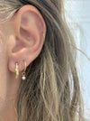 Julie Carl Jewelry, Hoop i guld med diamant, Ecliptic  