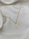 Julie Carl Jewelry, Soul Letter halskæde, guld