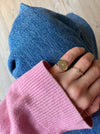 Julie Carl Jewelry Ring Signet ring, rund, 14 karat guld