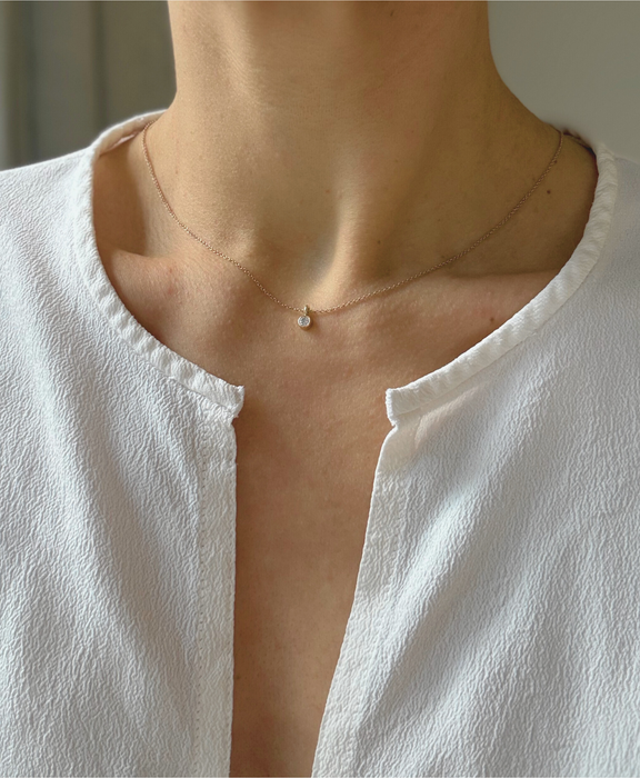 Gaya vedhæng, 14 karat guld