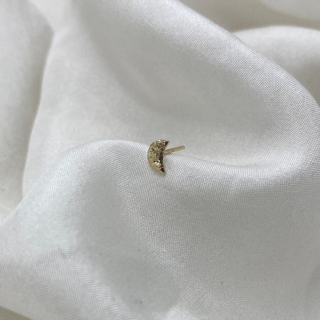 Julie Carl Jewelry Øreringe La Luna ørestik, 14 karat guld (1 stk)