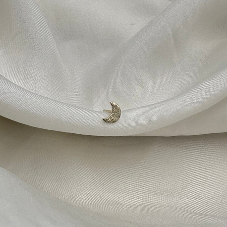 La Luna ørestik 14 karat guld 