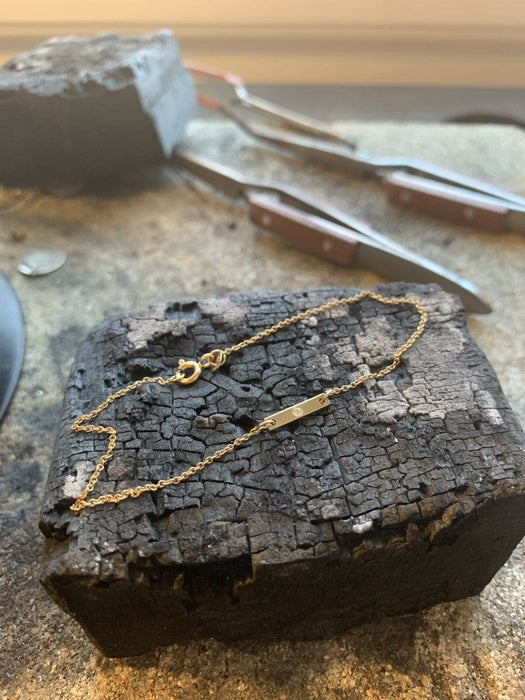 Julie Carl Jewelry Armbånd Cupido armbånd, 14 karat guld