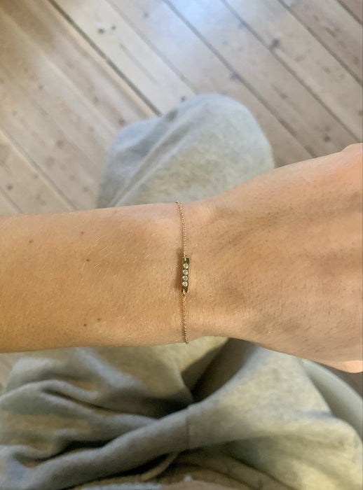 Julie Carl Jewelry Armbånd Cupido armbånd, 14 karat guld