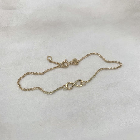 Julie Carl Jewelry Armbånd Infinity armbånd, 14 karat guld