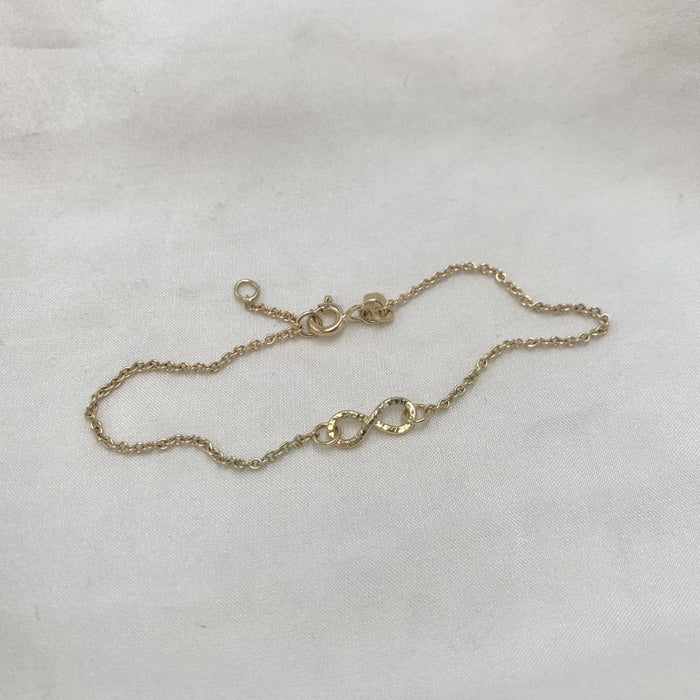 Julie Carl Jewelry Armbånd Infinity armbånd, 14 karat guld