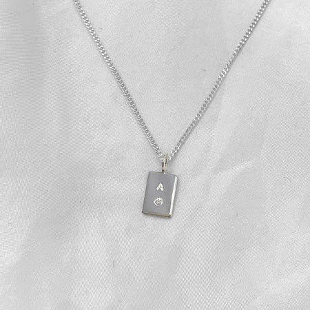 Julie Carl Jewelry Halskæde Vedhæng uden diamant / Kæde 40 cm 1. Yours Truly halskæde, sølv