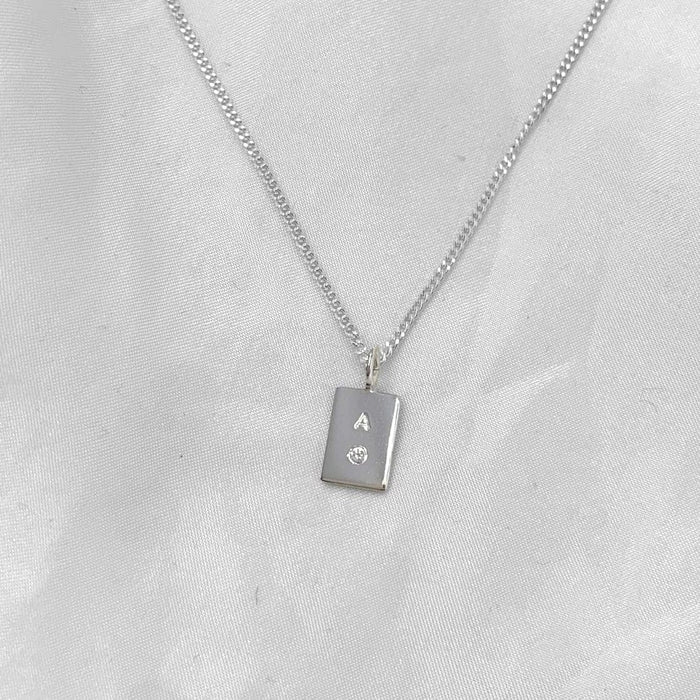 Julie Carl Jewelry Halskæde Vedhæng uden diamant / Kæde 40 cm 1. Yours Truly halskæde, sølv