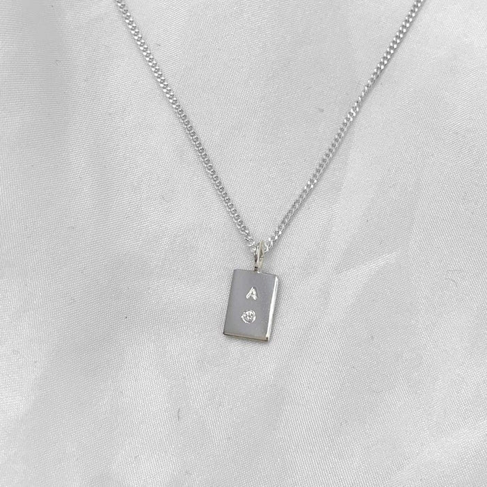 Julie Carl Jewelry Halskæde Vedhæng uden diamant / Kæde 40 cm 1. Yours Truly halskæde, sølv