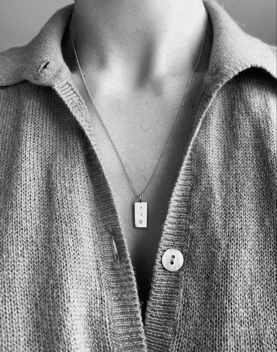 Julie Carl Jewelry Halskæde 2. Yours Truly halskæde, 14 karat guld
