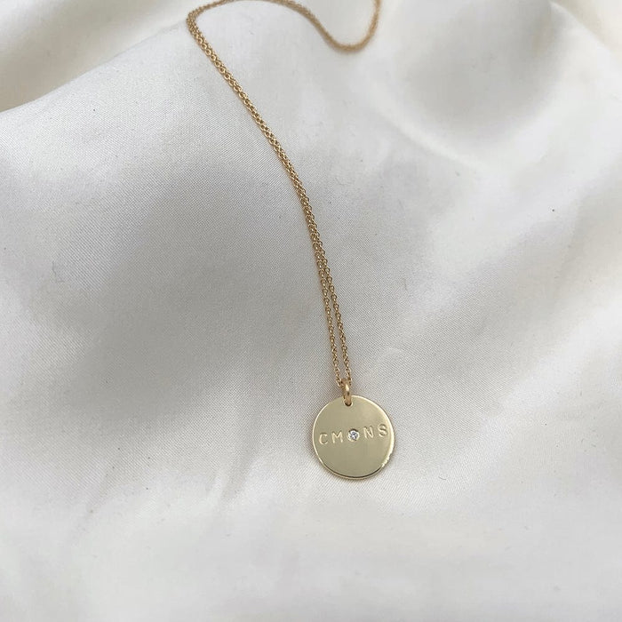 Julie Carl Jewelry Halskæde 4. Yours Truly halskæde, 14 karat guld