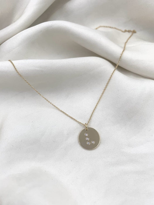 Julie Carl Jewelry Halskæde 4. Yours Truly halskæde, 14 karat guld