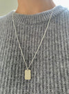 Julie Carl Jewelry Halskæde Dogtag halskæde, sølv