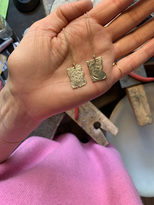Julie Carl Jewelry Halskæde Esme halskæde, 14 karat guld