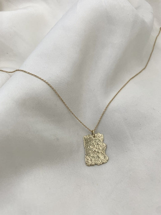Julie Carl Jewelry Halskæde B / Vedhæng uden kæde Esme halskæde, 14 karat guld