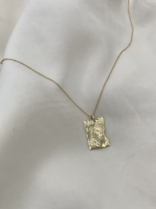 Julie Carl Jewelry Halskæde A / Vedhæng uden kæde Esme halskæde, 14 karat guld
