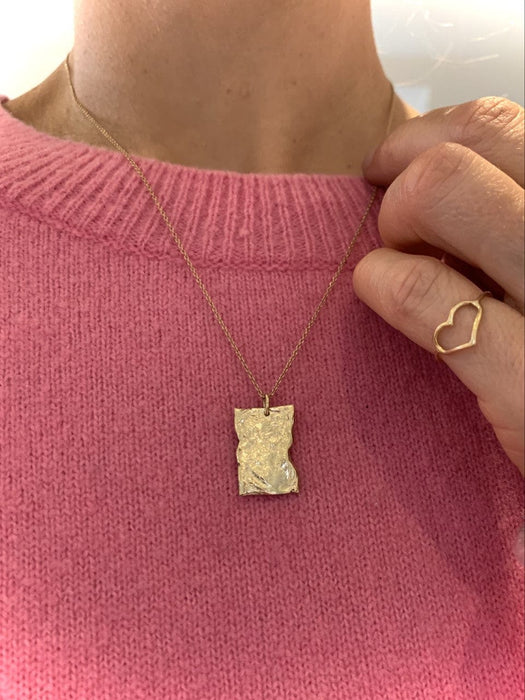 Julie Carl Jewelry Halskæde Esme halskæde, 14 karat guld