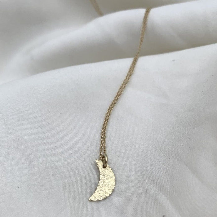 Julie Carl Jewelry Halskæde La Luna halskæde, 14 karat guld