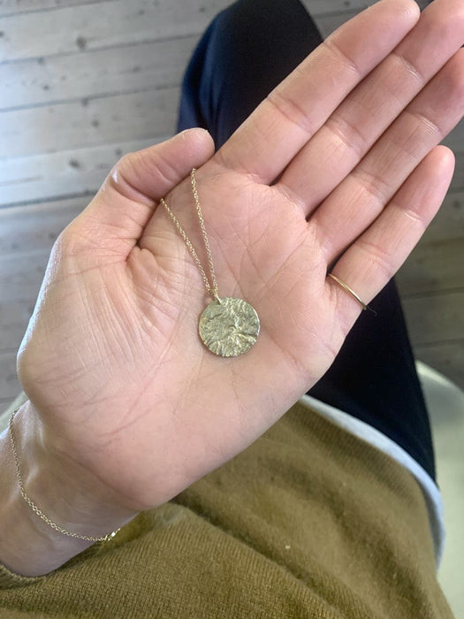 Julie Carl Jewelry Halskæde Moonscape halskæde, 14 karat guld