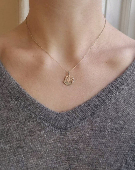 Julie Carl Jewelry Halskæde Seashell halskæde, 14 karat guld