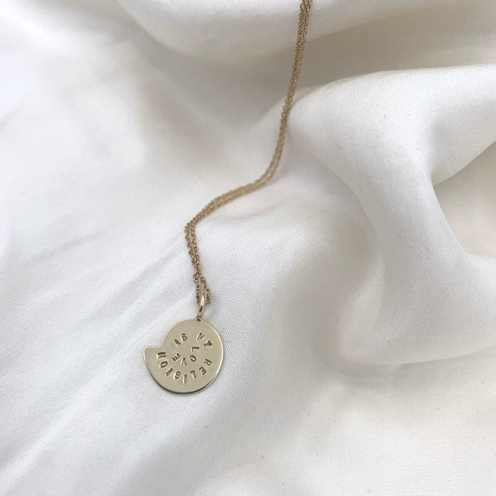 Julie Carl Jewelry Halskæde Seashell halskæde, 14 karat guld