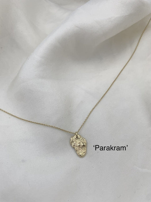 Julie Carl Jewelry Halskæde Parakram vedhæng / Ingen kæde / 1 x 0.015 ct (TW/VVS) Serendipity halskæde, 14 karat guld