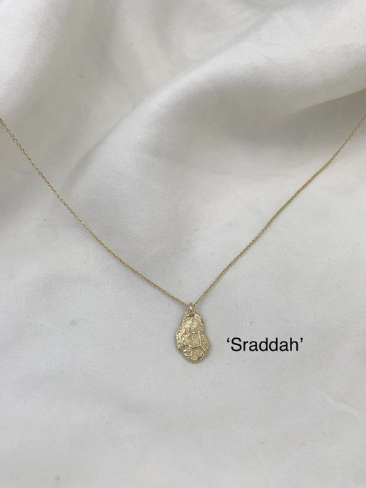 Julie Carl Jewelry Halskæde Sraddah vedhæng / Ingen kæde / 1 x 0.015 ct (TW/VVS) Serendipity halskæde, 14 karat guld