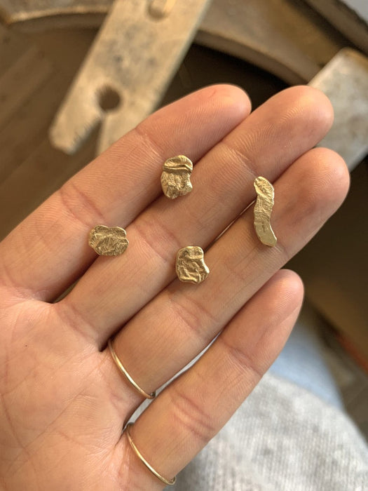 Julie Carl Jewelry Halskæde Serendipity ørestik, 14 karat guld