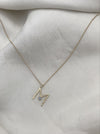 Julie Carl Jewelry Halskæde Soul Letter halskæde, 14 karat guld