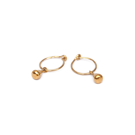 Julie Carl Jewelry Øreringe Esha Øreringe - Guld Esha Øreringe - Forgyldt