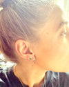 Julie Carl Jewelry Øreringe Mandala hoop, 14 karat guld (1 stk)