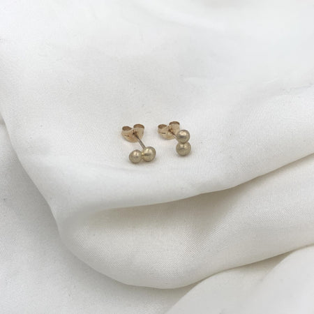 Julie Carl Jewelry Øreringe Mani ørestik, 14 karat guld (1 stk)