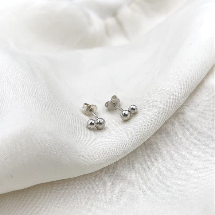 Julie Carl Jewelry Øreringe Mani ørestikker, sterling sølv