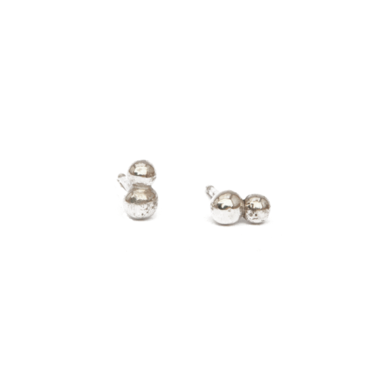 Julie Carl Jewelry Øreringe Mani ørestikker, sterling sølv