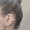 Julie Carl Jewelry Øreringe Mani ørestikker, sterling sølv