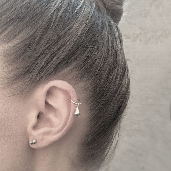 Julie Carl Jewelry Øreringe Mani ørestikker, sterling sølv