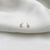 Julie Carl Jewelry Øreringe Soul Letter ørestik, 14 karat guld (1 stk)