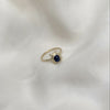 Julie Carl Jewelry Ring Beetle ring, blå safir
