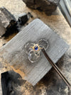 Julie Carl Jewelry Ring Beetle ring, blå safir